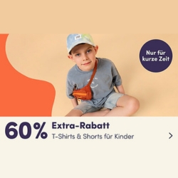 [Wochenenddeal] myToys: 60% Rabatt auf T-Shirts und Shorts