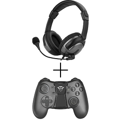 Stereo Kopfhörer Speedlink Sento und Wireless Controller Trust GXT 590 für 27,99€ (Vergleich: 37,98€)