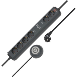 Brennenstuhl Eco-Line Comfort Switch Plus 6-fach Steckdosenleiste für 13,27€ (VG: 20,32€)