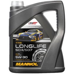 5 Liter MANNOL 5W-30 LONGLIFE MOTORÖL für 22,94€ (VG: 27,19€ + zusätzlicher Mengenrabatt