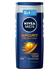 4 x NIVEA MEN Sport Duschgel (250 ml) für 4,07€