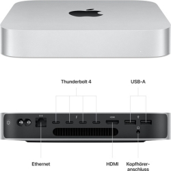 [TOP!] Apple Mac mini M2 PRO (16GB Ram, 512 GB SSD) für 1069€ (VG: 1348,99€)