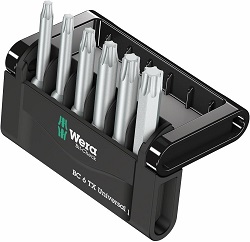 6-teiliges Wera Bit-Sortiment Bit-Check 6 TX Universal 1 für 9,53€ (Vergleich: 15,25€)