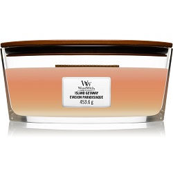 Woodwick Duftkerze Trilogy Island Getaway (453 Gramm) für 23,83€ (Vergleich: 32,87€)
