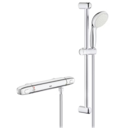 GROHE Grohtherm 1000 Duschgarnitur mit Wandthermostat für 125,90€ (VG: 172,24€)