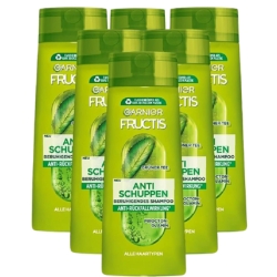 6er Pack Fructis Anti-Schuppen Classic Shampoo, 6 x 250ml für 9,45€ (VG: 16,74€)