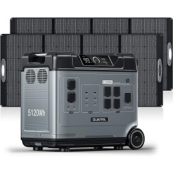OUKITEL P5000 Powerstation mit 2 x 400 Watt Solarpanels für 3.739€