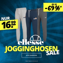 SportSpar: bis zu 69% Rabatt auf Ellesse Jogginghosen
