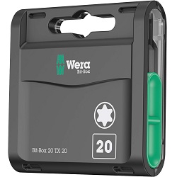 20-teilige Wera Bit-Box TX 20 (05057770001) für 10,25€ (Vergleich: 15,88€)