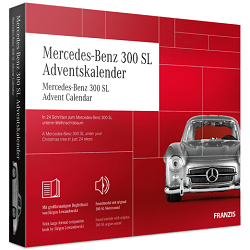 Franzis Mercedes-Benz 300 SL Adventskalender für 19€ (Vergleich: 34,95€)