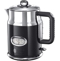 1,7 Liter Russell Hobbs Wasserkocher mit Wassertemperaturanzeige im Retrodesign für 47,43€ (Vergleich: 59,98€)