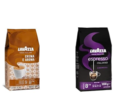 Lavazza, Crema e Aroma &, Espresso Italiano Cremoso (je 1kg) für 17,76€
