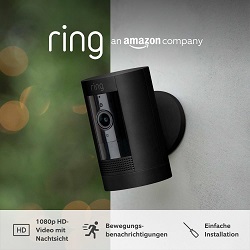 Überwachungskamera Ring Stick Up Cam Batterie für 59,99€ (Vergleich: 79,93€)