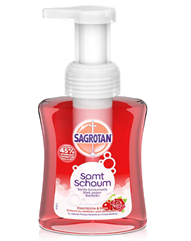 [Prime Spar Abo] Sagrotan Samt-Schaum Seife Kirschblüte & Rose (250 ml im Seifenspender) für 1,48€ (Vergleich: 2,49€)