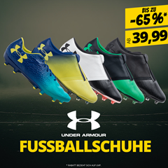 SportSpar: Under Armour Fußballschuhe ab 39,99€ zzgl. Versand