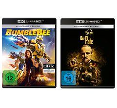 Amazon: 4 für 50€ – 4K Ultra HD Blu-ray Aktion