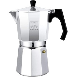 Italienische Kaffeekanne Cecotec Mokclassic 300 für 8,90€ (Vergleich: 18,66€)