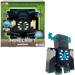 Mattel Minecraft Warden Actionfigur mit Lichtern, Geräuschen und Angriffsmodus (HHK89) für 19,37€ (Vergleich: 27,32€)