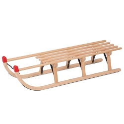 110cm Alpina Fun by Colint Holzschlitten Davos Traditional für 45,94€ (Vergleich: 57,51€)