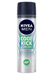 [Prime Spar Abo] NIVEA MEN Cool Kick Fresh Deo Spray (150 ml) für 1,59€ (Vergleich. 2,45€)