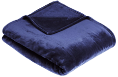 Amazon Basics – Kuscheldecke, aus samtweichem Plüsch – 168 x 229cm ab 9,83€