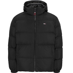 Herren Daunenjacke Tommy Jeans TJM Essential im M und XXL für 126,95€ (Vergleich: 159€)