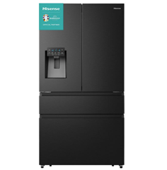 Hisense Kühl-/Gefrierkombination RF728N4SBFE, 178,5 cm hoch, 91,4 cm breit schwarz für 1.474,25€ (VG: 1.933,80€)