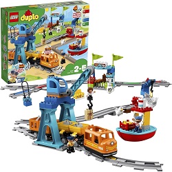 Lego Duplo Güterzug mit Lichtern und Geräuschen (10875) für 84,99€ (Vergleich: 94,22€)