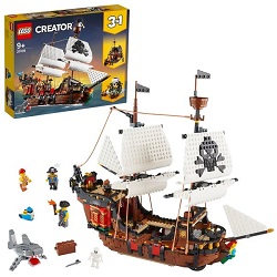 Lego Creator 3-in-1 Piratenschiff Set (31109) für 83,22€ (Vergleich: 96,26€)