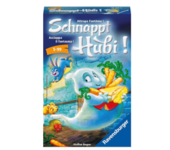 Ravensburger 23352 – Schnappt Hubi, Mitbringspiel für 2-4 Spieler, Kinderspiel ab 5 Jahren für 4,99€ (VG: 9,85€)