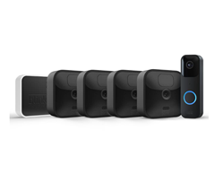 Blink Outdoor Set mit 4 Überwachungskameras + Blink Video Doorbell + Sync Module für 159,49€ (Vergleich: 199,48€)