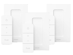 Philips Hue Dimmschalter V2 im 3er Pack für 42,98€ (Vergleich: 56,85€)