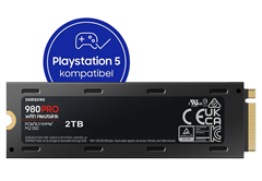 Samsung 980 PRO Heatsink NVMe SSD 2TB (PCIe 4.0, 7.000 MB/s Lesen, 5.000 MB/s Schreiben) für 119€ (Vergleich: 145€)