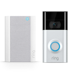 Ring Video Doorbell (2nd gen) + Chime für 59,99€ (Vergleich: 102,10€)