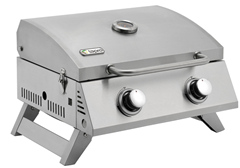 tepro Chicago Tisch-Gasgrill mit 2 Brennern für 100,11€ (Vergleich: 155,18€)