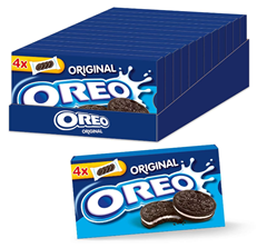 [Prime Spar Abo] OREO Original Knuspriger Kakao Doppelkeks gefüllt mit Crème-Füllung (12 x 176g) für 13,92€ (Vergleich: 23,88€)
