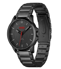 HUGO WATCHES FIRST Herrenuhr 1530187 mit Edelstahlarmband für 82,99€ (Vergleich: 108,06€)