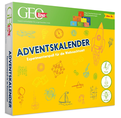 FRANZIS 67070 – GEOlino Adventskalender Naturwissenschaften (Physik, Chemie & Biologie) für 17,99€ (Vergleich: 22,94€)