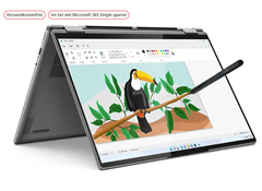 LENOVO Yoga 7i, EVO, Premium Convertible mit 16 Zoll Display, Intel® Core™ i7 Prozessor, 16 GB RAM, 1 TB SSD, Intel Iris Xe Grafik, Storm Grey für 1.199€