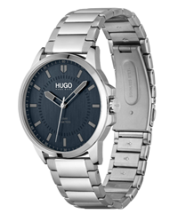 HUGO FIRST 1530186 Herren Uhr mit Edelstahlarmband für 69,99€ (Vergleich: 96,08€)