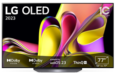 LG OLED77B39LA TV 195 cm (77 Zoll) OLED Fernseher (Dolby Atmos, Filmmaker Mode, 120 Hz) [Modelljahr 2023] für 1.999€ (Vergleich: 2.499€)