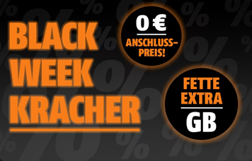Klarmobil Black Week Angebote, so z.B. 30GB LTE Datenflat im Vodafone Netz mit SMS und Sprachflat für 9,99€ + keine Anschlussgebühr