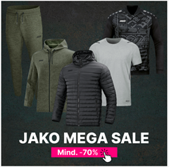 Geomix: Jako Mega Sale mit bis mindestens 70% Rabatt + kostenloser Versand