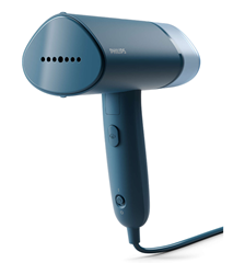 Philips Travel Steamer Dampfglätter (20 g/min konst. Dampf, Blau, STH3000/20) für 22,49€ (Vergleich: 39,39€)