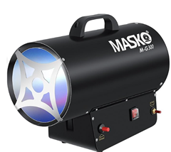 [Preisfehler] Masko® Gasheizgebläse Gasheizer Heizkanone Gasheizstrahler 30 KW für 19,80€ (VG: 94,80€)