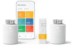 tado° smartes Heizkörperthermostat – Wifi Starter Kit V3+, inkl. 2 x Thermostat für 104,99€ (Vergleich: 169,90€)