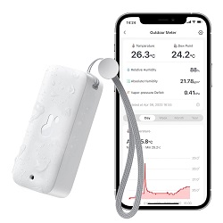 SwitchBot Bluetooth Hygrometer mit Thermometer für 13,04€