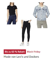 Amazon: Levi´s Sale mit bis zu 60% Rabatt