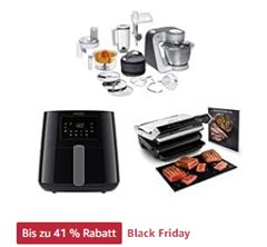 Amazon: Küchengeräte von Bosch, Philips, Tefal und Co. im Angebot