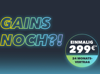 24monatige Mitgliedschaft bei McFit für 299€ (= umgerechnet 12,46€/Monat)